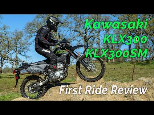 2021 Kawasaki KLX300 and KLX300SM First Ride Review