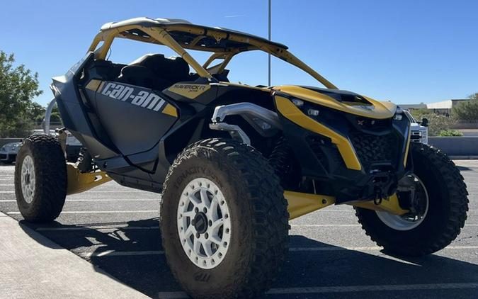 2024 Can-Am Maverick R X RS Carbon Black & Neo Yellow X Triple Black