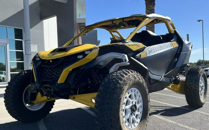 2024 Can-Am Maverick R X RS Carbon Black & Neo Yellow X Triple Black