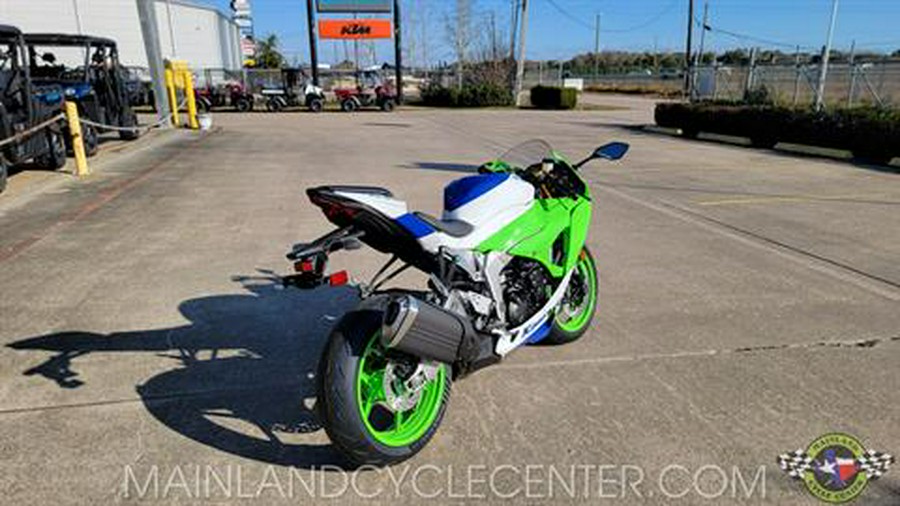 2024 Kawasaki Ninja ZX-6R 40th Anniversary Edition ABS