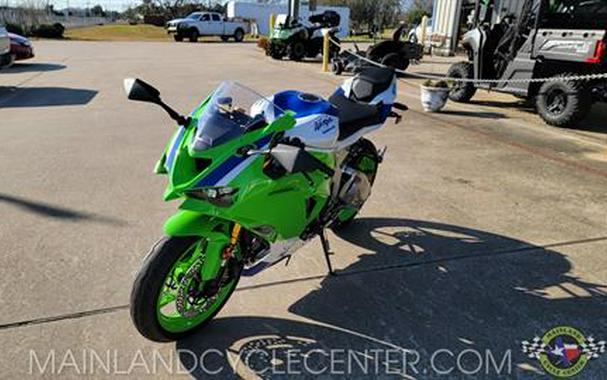 2024 Kawasaki Ninja ZX-6R 40th Anniversary Edition ABS