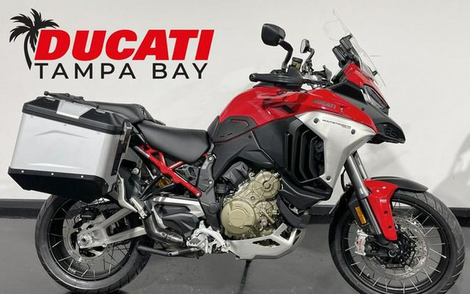 2024 Ducati Multistrada V4 Rally Travel Adventure Red