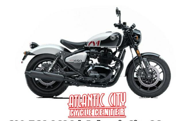 2024 Royal Enfield Shotgun 650 Stencil White