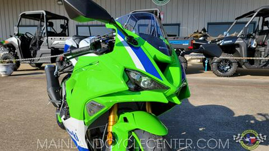 2024 Kawasaki Ninja ZX-6R 40th Anniversary Edition ABS