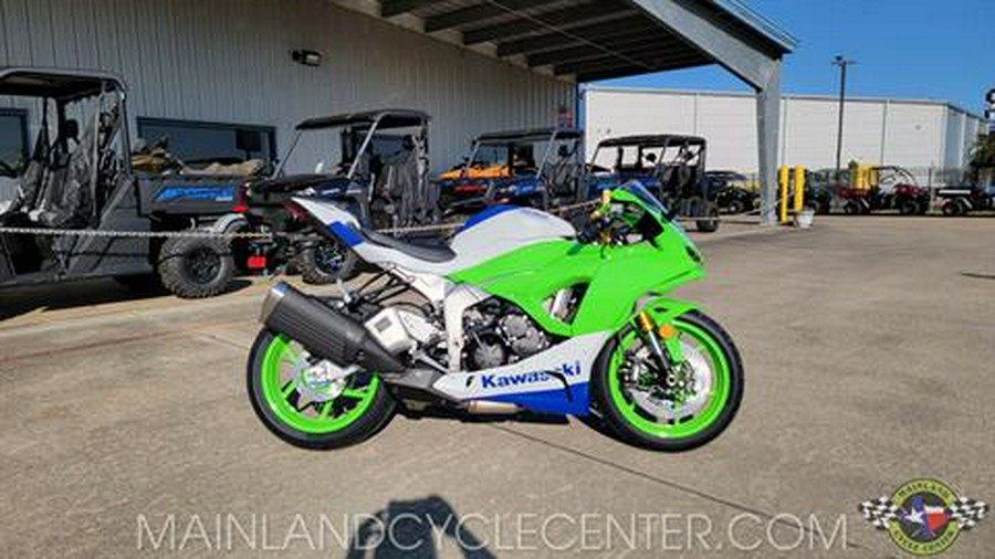 2024 Kawasaki Ninja ZX-6R 40th Anniversary Edition ABS