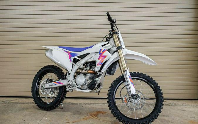 New 2024 YAMAHA YZ250F 50TH ANNIVERSARY EDITION ANNIVERSARY WHITE