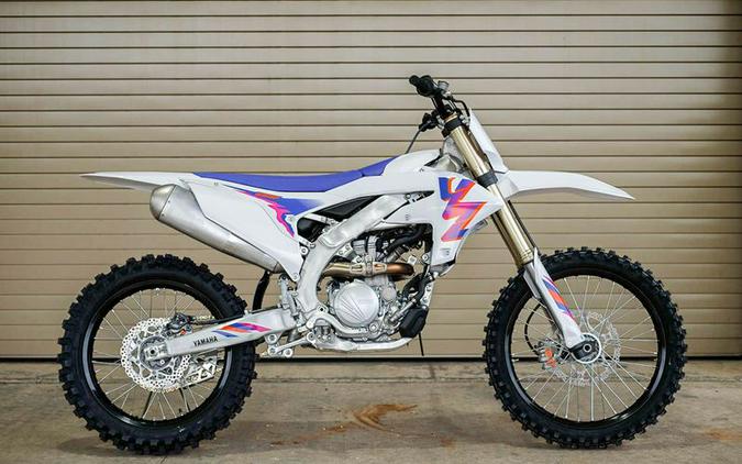 New 2024 YAMAHA YZ250F 50TH ANNIVERSARY EDITION ANNIVERSARY WHITE