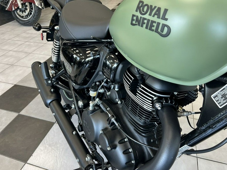 2023 Royal Enfield Meteor 350 Fireball Matte Green