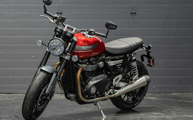 2023 Triumph Speed Twin 1200 Red Hopper