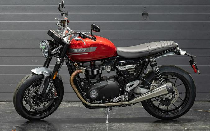 2023 Triumph Speed Twin 1200 Red Hopper