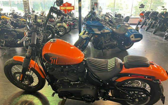 2021 Harley-Davidson Street Bob 114 Baja Orange FXBBS