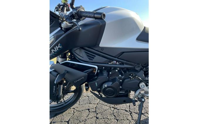 2026 CFMOTO 450NK - NEBULA WHITE