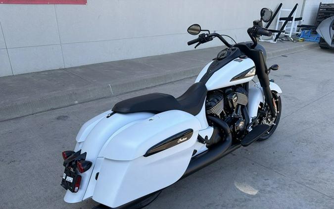 2026 Indian Springfield Dark Horse Ghost White Metallic Smoke