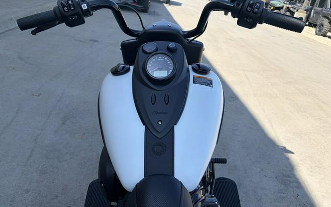 2026 Indian Springfield Dark Horse Ghost White Metallic Smoke