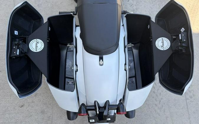 2026 Indian Springfield Dark Horse Ghost White Metallic Smoke
