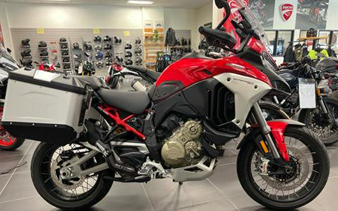 2023 Ducati Multistrada V4 Rally Adventure Travel & Radar