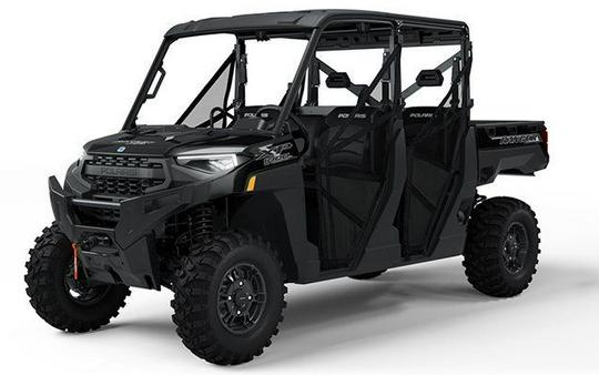 New 2025 POLARIS RANGER CREW XP 1000 PREMIUM ONYX BLACK