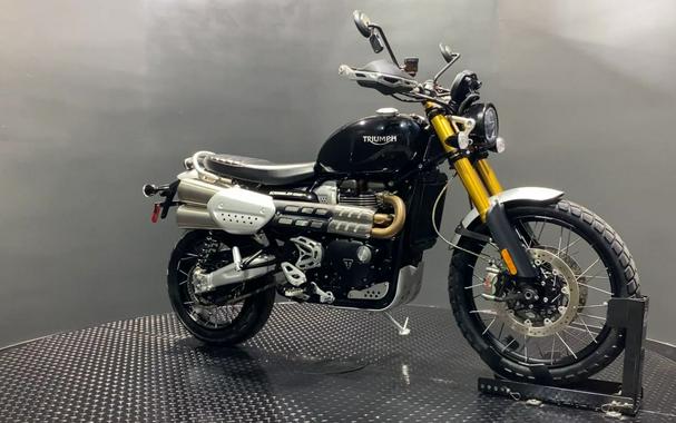 2022 Triumph Scrambler 1200 XE Sapphire Black