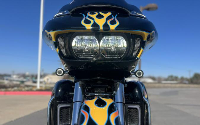 2024 Harley-Davidson® FLTRT Road Glide® 3 Vivid Black/Custom Flames 858548