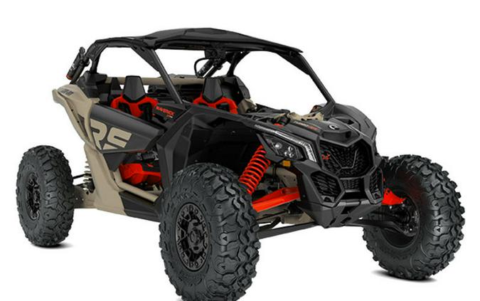 2023 Can-Am® Maverick X3 X rs Turbo RR With Smart-Shox Desert Tan / Carbon Black / Magma