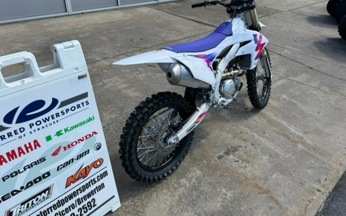 2024 Yamaha YZ 450F 50th Anniversary White