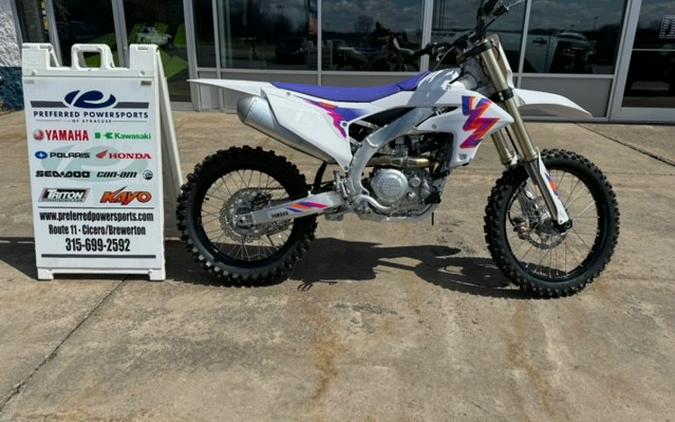 2024 Yamaha YZ 450F 50th Anniversary White