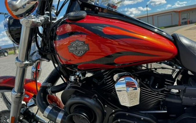 2011 Harley-Davidson Wide Glide Two-Tone Sedona Orange Flame w/ Pro Charger
