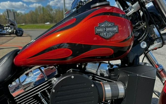 2011 Harley-Davidson Wide Glide Two-Tone Sedona Orange Flame w/ Pro Charger