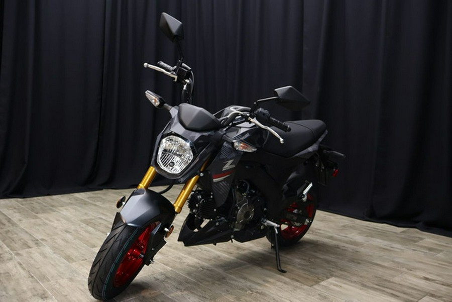 2024 Kawasaki Z125 PRO Cypher Camo Gray MatteMetallic Matte Car