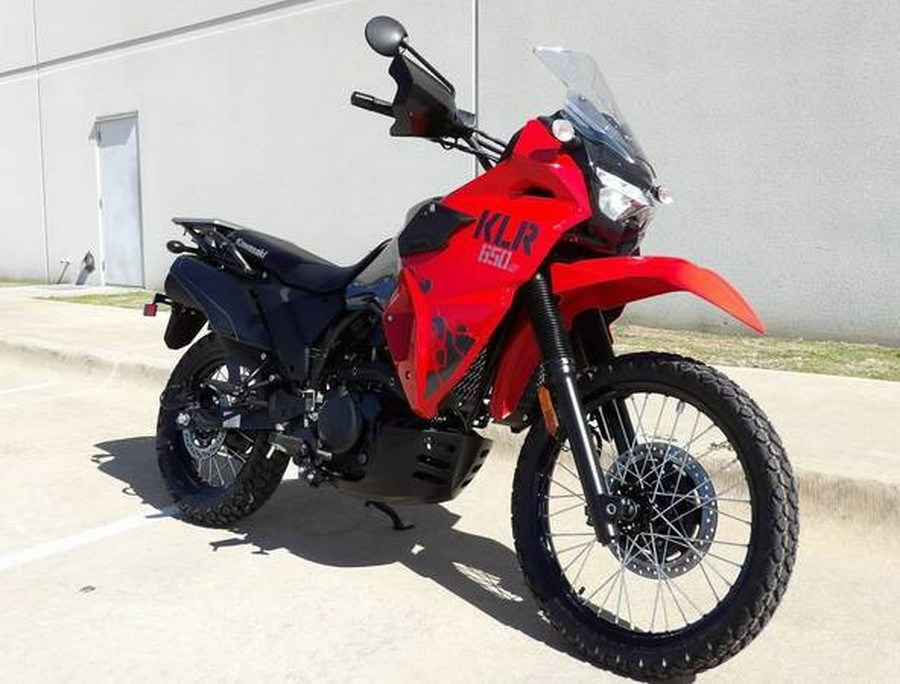 2024 Kawasaki KLR 650 S ABS - Red