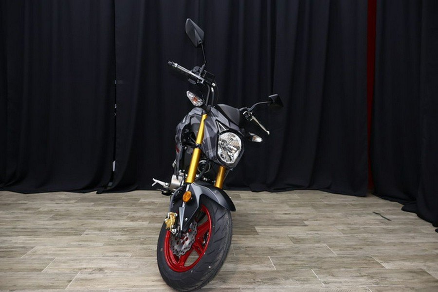 2024 Kawasaki Z125 PRO Cypher Camo Gray MatteMetallic Matte Car