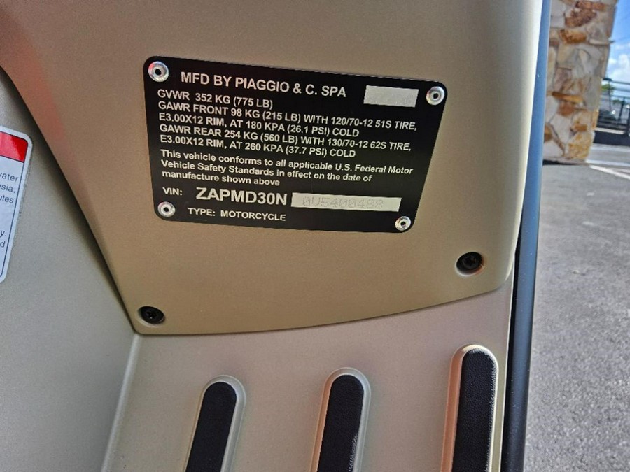 2027 Vespa GTV 310