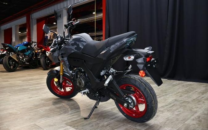 2024 Kawasaki Z125 PRO Cypher Camo Gray MatteMetallic Matte Car