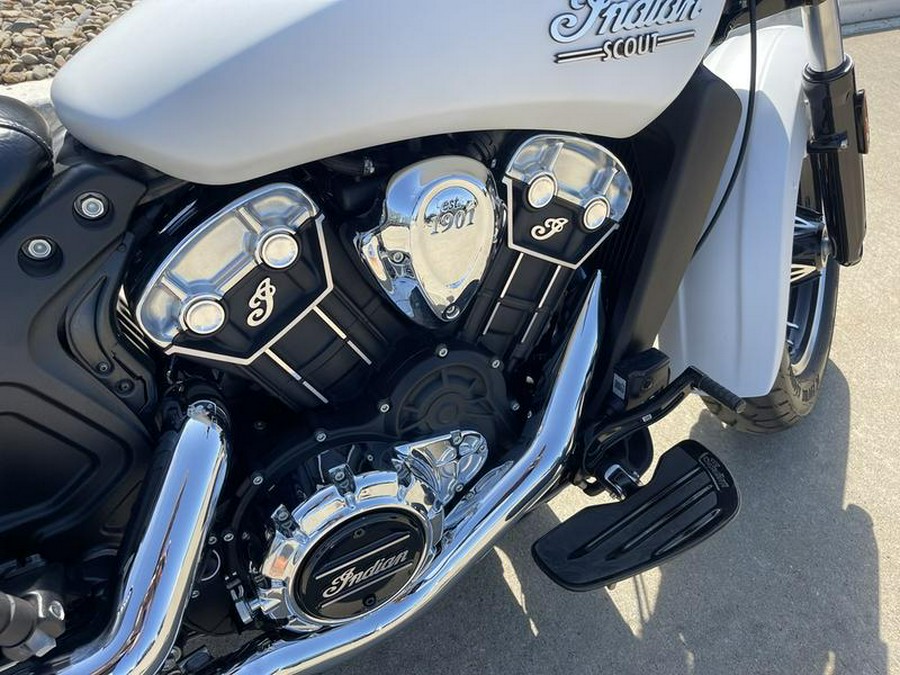 2021 Indian Motorcycle® Scout® ABS White Smoke