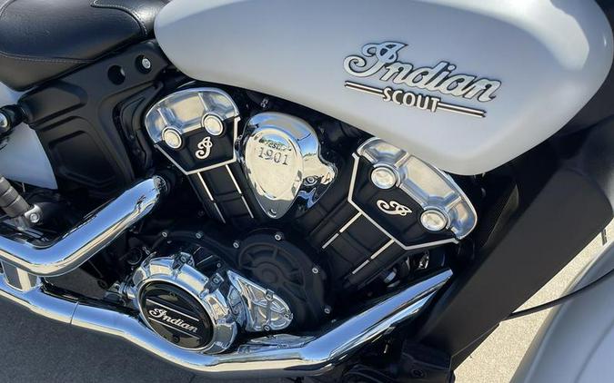 2021 Indian Motorcycle® Scout® ABS White Smoke