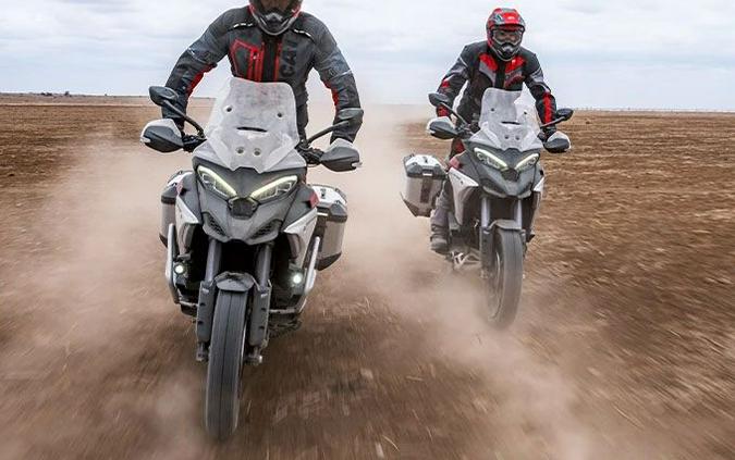 2024 Ducati Multistrada V4 Rally Adventure Travel & Radar