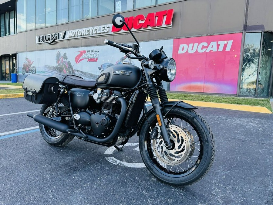 2024 Triumph Bonneville T120 Black Jet Black