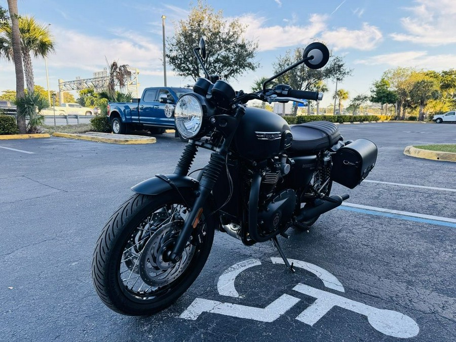 2024 Triumph Bonneville T120 Black Jet Black