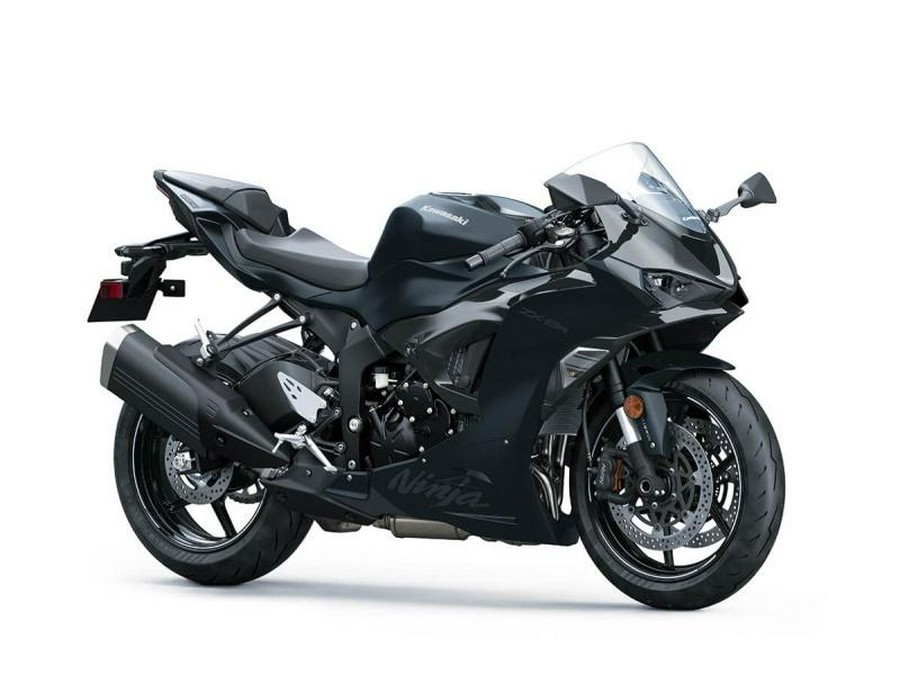 2024 Kawasaki Ninja® ZX™-6R Metallic Flat Spark Black/Ebony