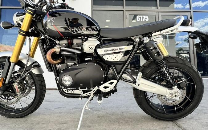 2024 Triumph Scrambler 1200 XE Phantom Black / Storm Grey