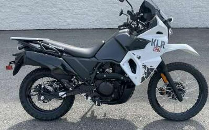 2024 Kawasaki KLR 650 S ABS - White