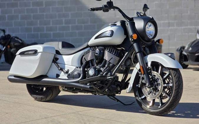 2021 Indian Motorcycle® Springfield ® Dark Horse® White Smoke