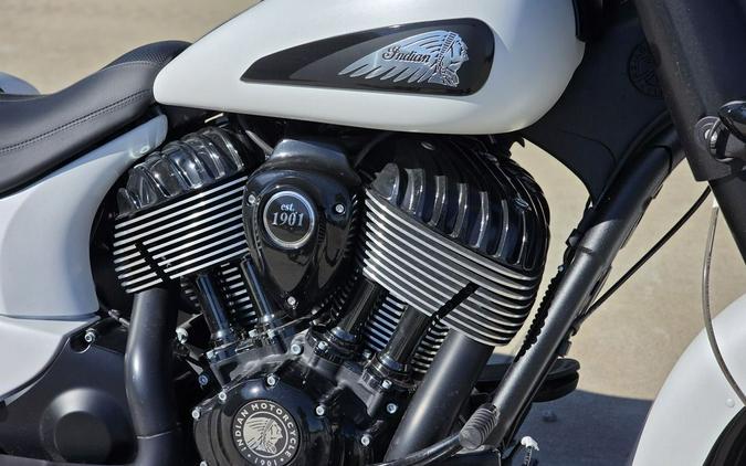 2021 Indian Motorcycle® Springfield ® Dark Horse® White Smoke