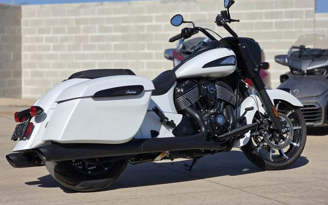 2021 Indian Motorcycle® Springfield ® Dark Horse® White Smoke