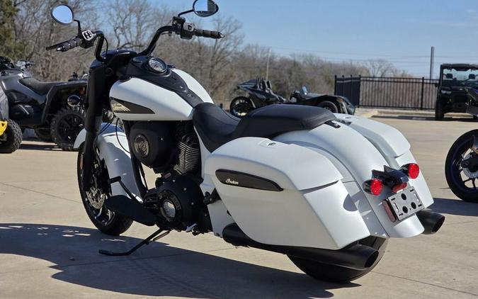 2021 Indian Motorcycle® Springfield ® Dark Horse® White Smoke
