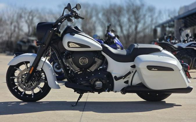 2021 Indian Motorcycle® Springfield ® Dark Horse® White Smoke