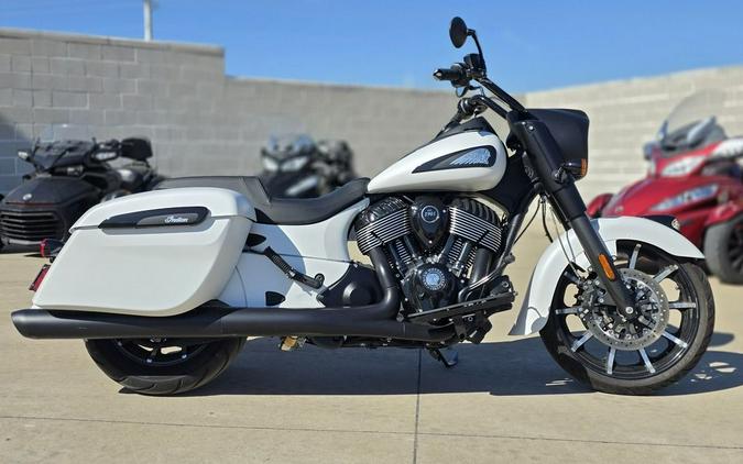 2021 Indian Motorcycle® Springfield ® Dark Horse® White Smoke