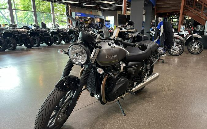 2023 Triumph Speed Twin 900 Matte Silver Ice