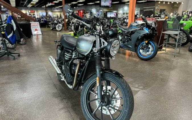 2023 Triumph Speed Twin 900 Matte Silver Ice