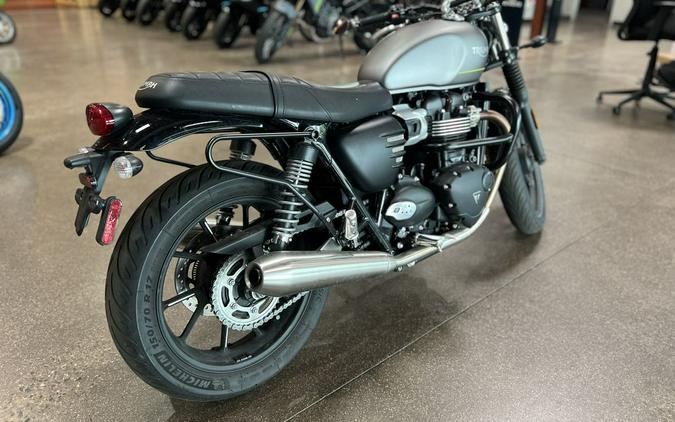 2023 Triumph Speed Twin 900 Matte Silver Ice